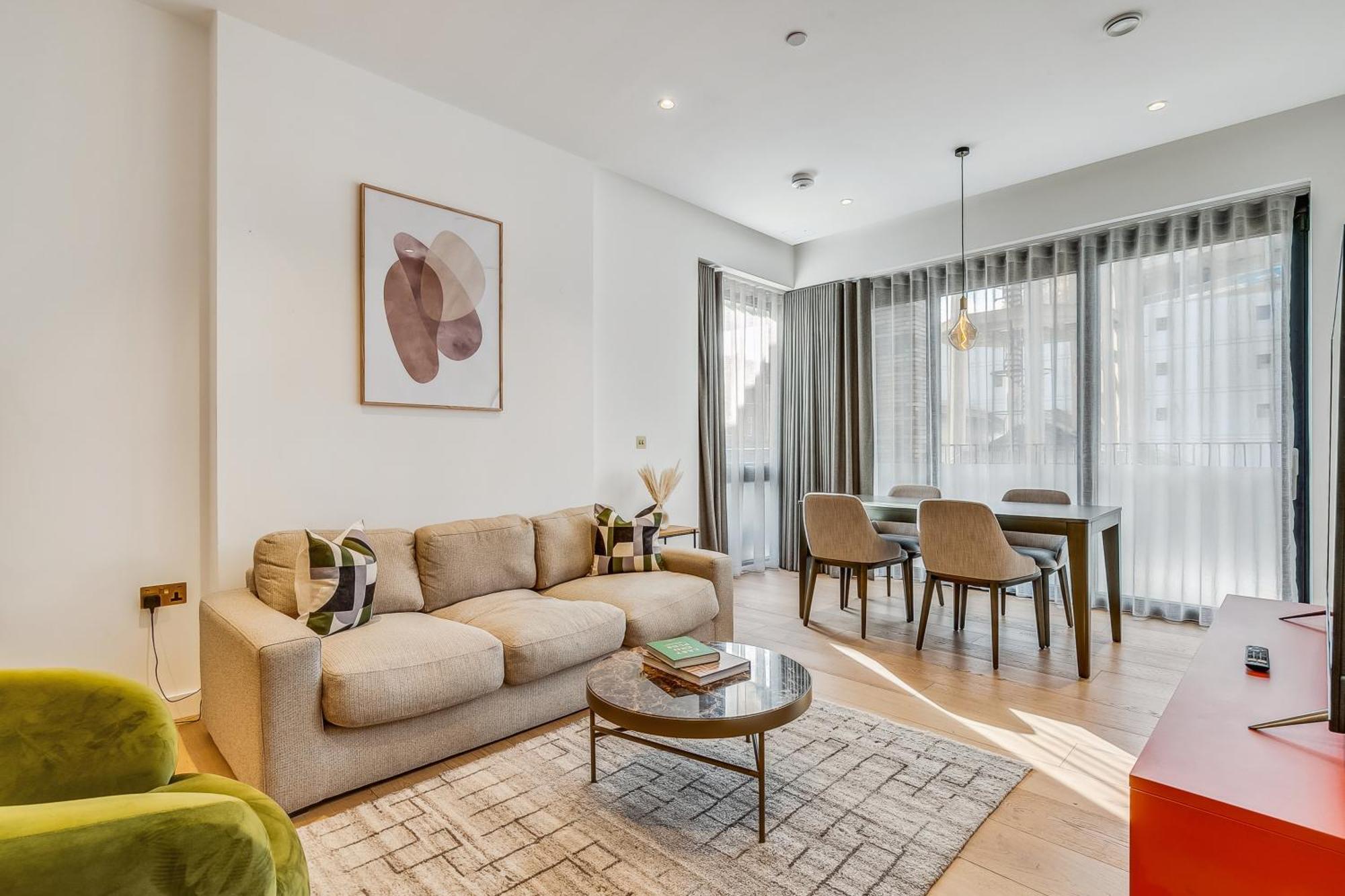 Modern King'S Cross Apartments Лондон Экстерьер фото